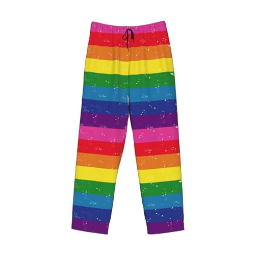 Mens Pajama Pants Casual Loose Stretch Drawstring Pj Bottoms Palazzo Wide Leg Lounge Pant With Pockets3