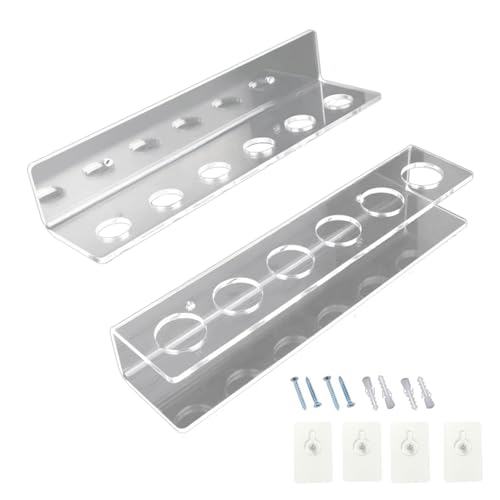 Nawwgy Wall Mounted Pool Cue Holder Easy Install Cue Racks Space Saving Billiard Stick Organiser Pool Table Accessories Pool Cue Wall Mount