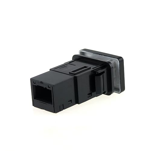 Interruptor pulsador con luz led azul Mobestech 3piezas compatible con coche Vios y Ralink 7