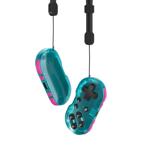 Image of CRKD ATOM - Collectible Keychain Controller for Nintendo Switch, PC, Mac, Mobile and Smart TV (Glacier Blue)