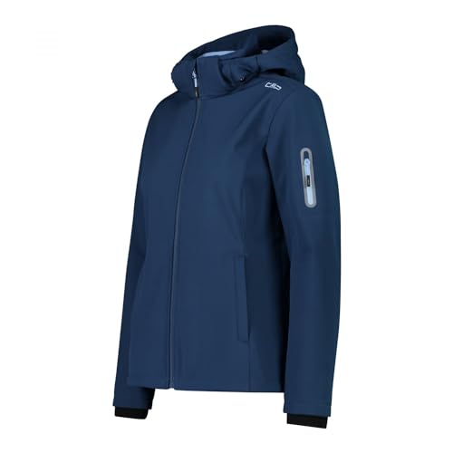 Chaqueta softshell para mujer con capucha extraíble, ideal para tus rutas de senderismo 3