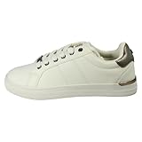 Ladies Elle Sport Lace Up Trainers F7311 - White Synthetic - UK Size 4 - EU Size 37 - US Size 6 - Image 2