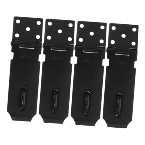 HEALLILY Sturdy 304ss Drawer Latches Easy Install Door Lock Latch Sets Padlock Hasp Latch for Home