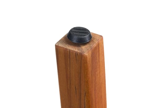 Round Rubber Chair Leg Tips Caps, Chair Leg Floor Protectors Furniture Legs Caps, Black Color