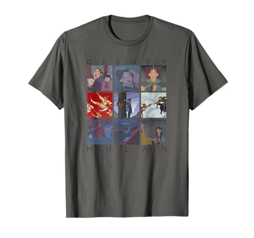 T-shirt Disney Mulan cadeau idéal pour les passionnés d'histoires inspirantes