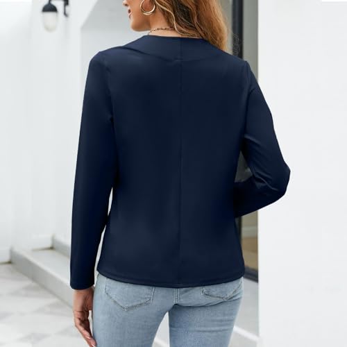 Blazers for Women Suit Jackets Dressy Long Sleeve Open Front Lightweight Blazer Business Casual Outfits for Work 20244