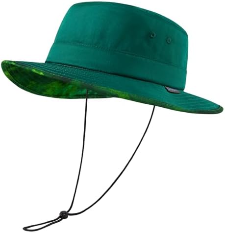 UPF 50+ Foldable Sun Hat Patterned Under Brim Bucket Hats for Summer Hiking Fishing Beach Safari Men Women