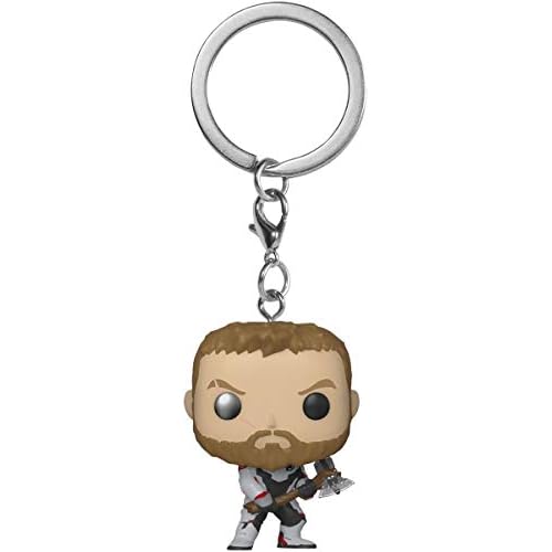 Funko Pocket Pop! Keychain: Marvel Avengers Endgame: Thor - Minifigura de Vinilo Coleccionable Llavero Original - Relleno de Calcetines - Idea de Regalo- Mercancia Oficial - Movies Fans