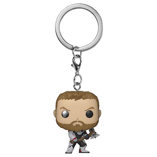 Funko Pocket Pop! Keychain: Marvel Avengers Endgame: Thor - Minifigura de Vinilo Coleccionable Llavero Original - Relleno de Calcetines - Idea de Regalo- Mercancia Oficial - Movies Fans