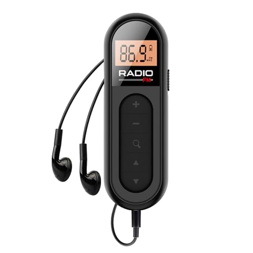 Radio de Bolsillo Am/FM Portátil - Radio Am/FM de Transistores, Radio con Altavoz, Radio Batería Multiusos Largo Alcance, Compacta y Pequeña, Radio Am/FM de Alta Recepción para Interior y Exterior