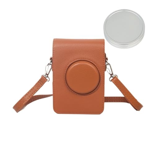 Sac pour appareil photo compatible Fujifilm Evo, sac de rangement et pochette en cuir PU durable