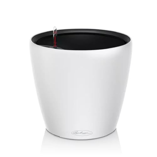 LECHUZA-Pflanzgefäß Classico Color LS weiß mit BewässerungssystemØ 43 × 39 cm|14290