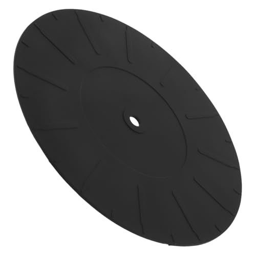 Holibanna Tapis pour Platine Vinyle Antidérapant Protection Réduit Les Vibrations Bruit De Fond Adapté pour Tourne-Disque