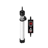 Qinhaixi Mini Varilla de Calentamiento con termostato Externo pequeño termostato automático del Acuario, 30W (70W)