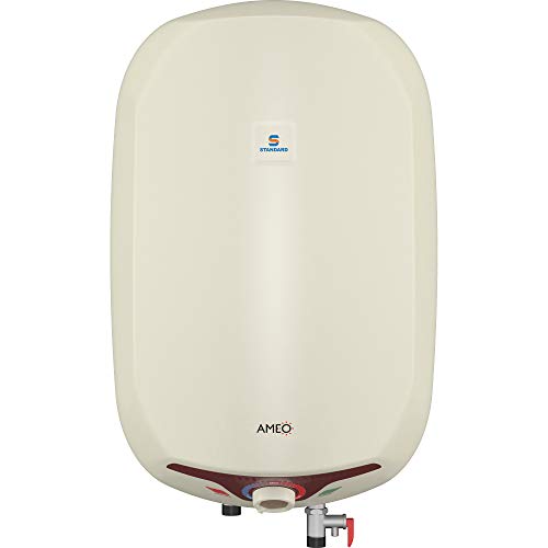 Standard Ameo 10-Litre Geyser (Ivory/Red)