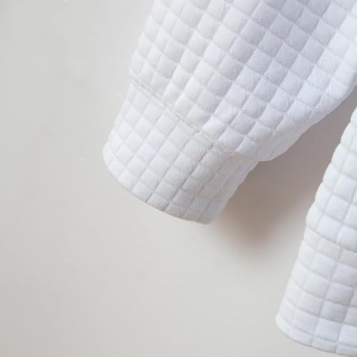 Ymosrh Men's Hoodies, Long Sleeve Quarter Zip Casual Workout Pullover Hooded Sweatshirts with Pockets, M-3XL3