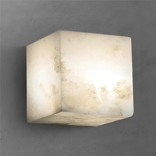 Applique murale en marbre ZR98US luminaire tamisé pour une chambre relaxante