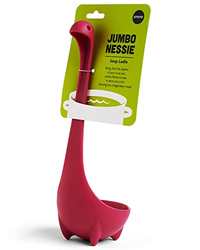 OTOTO The Original Nessie Ladle - Soup Ladle, Funny Gadgets, Loch Ness design, Cooking Gifts for Mom - Cute and Practical Kitchen Utensils - Unique Gifts for Women