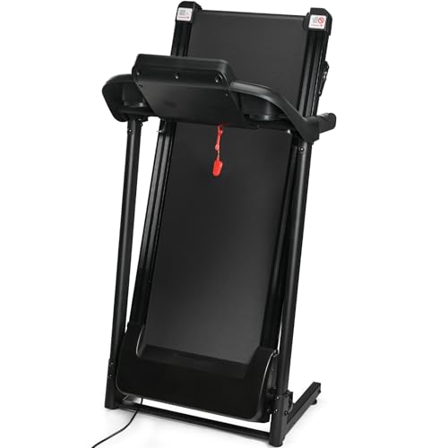 Image of Treadmills for Home Folding Electric Treadmill Portable Treadmills Walking Running Exercise Machine with Multiple Led Display Home & Office Workout Cardio Fitness Machine Black Large Treadmill