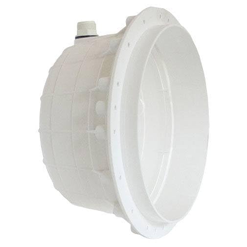 Niche pour projecteur en béton : boîtier de réservation étanche pour éclairage de piscine