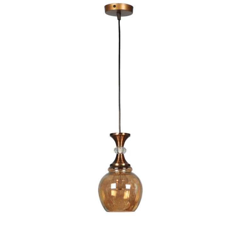 Image of ELIANTE by Jainsons Lights | Pez Gold Iron Hanging Lights - E27 Holder - Without Bulb - JS | Gold Iron Hanging Light | for Living Room, Bedroom, Hallway | E27 Holder | 3 Year Warranty