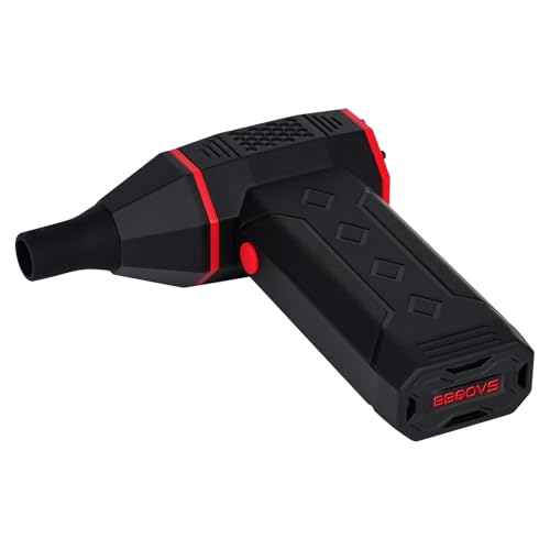 Pro Electric Air Duster | 130,000 RPM Brushless Motor Static-Safe Blower for Electronics, Automotive & Outdoor Use with 3 Nozzles