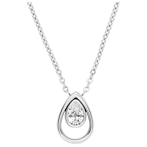 Collar de acero inoxidable sin piedras preciosas Skagen SKJ1338040 para mujeres Cover