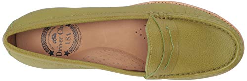 Image of Womens Casual Genuine Leather Comfortable Lightweight Driving Moaccasins Classic Fashion Penny Slip On Ladies Driving Loafer Flat Shoes