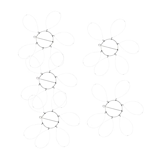 KOMBIUDA 6-Ring Crab Trap Sets Loops Highly Crab Fishing Circles Crab Trap Lightweight