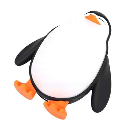 Lámpara de mesa de noche silicona pingüino con 3 niveles de luz miniatura 2