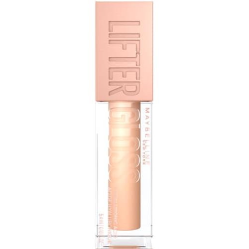 Maybelline New York - Gloss à Lèvres Hydratant & Brillance Instantanée - Enrichi en Acide Hyaluronique - Lifter Gloss Bronzed Edition - Teinte : Sun (020) -...