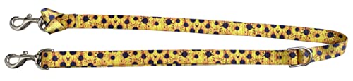 Showman Sunflower Print Nylon Tie Down Strap