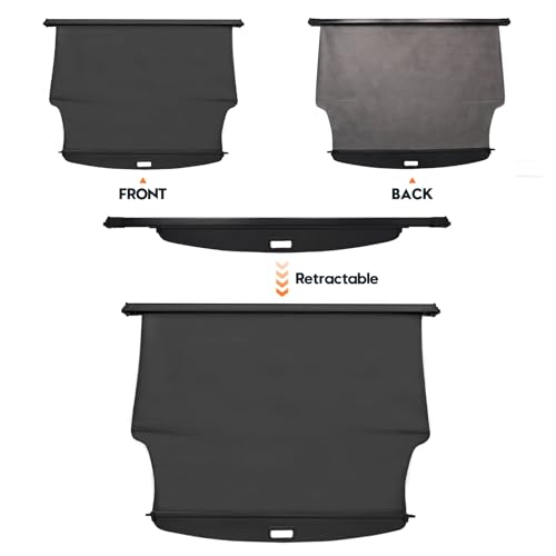 Image of Powerty Cargo Cover for 2021-2023 Chevy Tahoe&Suburban Accessories, Canvas