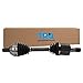 TRQ Front Left CV Axle Shaft Assembly Drivers Side Compatible with 2012-2016 Volvo S60 2007-2014 S80 2008-2010 V70