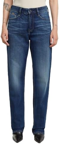 G-STAR Damen Iggie Straight Jeans, Blau (Worn in Stratos D27704-C052-D332), 24W / 30L