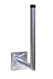 Rohrdurchmesser: 48 mm 30cm Sat-Wandhalterung - XmediaSat xm-line 28890 Achsmaß: 30 cm H:  60 cm Ø: 48 mm feuerverzinkt rostfrei