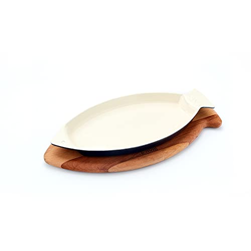 Lava Fish-Shaped Skillet