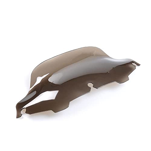 Image of 8 inch Wave Tint Windshield Windscreen Compatible for 1996-2013 Harley Davidson Touring Street Glide Electra Glide FLHT FLHTCU Ultra Classic Glide FLHX FLHTK Tri Glide 96-13