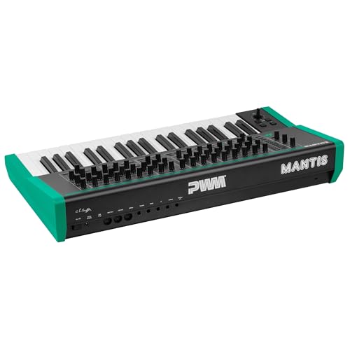 PWM MANTIS Hybrid-Synthesizer – 37 Tasten in voller Größe – Ausgang für Stereo-Kopfhörer