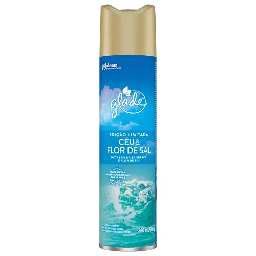 Desodorizador Glade Aerossol Flor e Sal 360 Ml, Glade