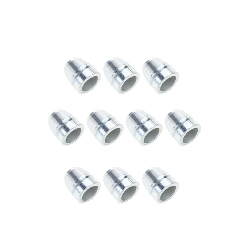 xbiez 10Pcs Round Handle Wedges Metal Hammer Steel Kits for Hammer Sledge Axes Handle Wedges