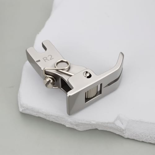 2 piezas pie prensatelas rodillo para máquina de coser industrial miniatura 6