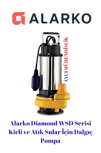 Alarco Wsd 22-14 Monofaze 1 Hp 2" Çıkışlı Kirli ve Atık Su Pompası