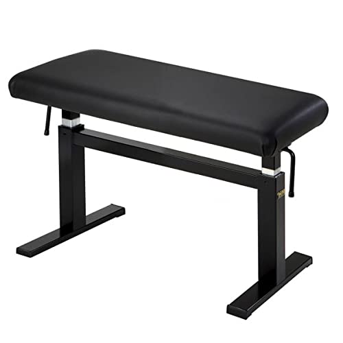 ピアノ椅子 ガスリフト スペイン HIDRAU BM-45H （黒/黒座面）のサムネイル