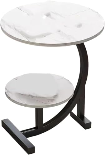 Petite table basse gain de place double couche pour optimiser un studio