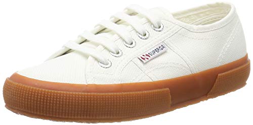 Superga 2750-cotu Classic, Zapatillas de Gimnasia Unisex Adulto, Blanco (White/Gum F95), 37 EU