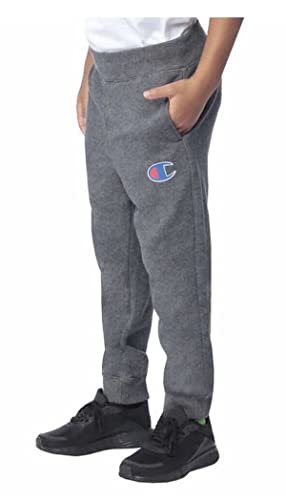 Champion Youth Boy's Jogger Sweatpant (as1, Alpha, l, Regular, Granite Heather, Large(14/16))2