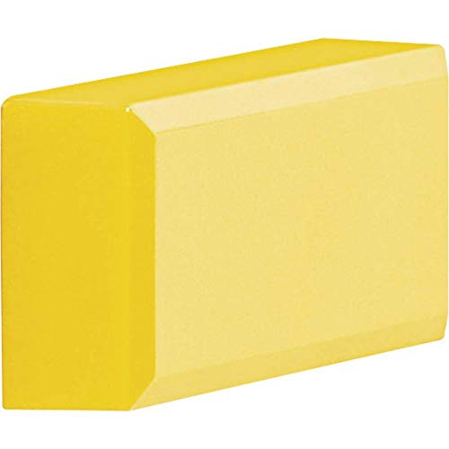 MAUL 1 kg Maulpro High Quality Rectangular Magnet for Whiteboards - Yellow (Pack of 20), Klein - Image 2