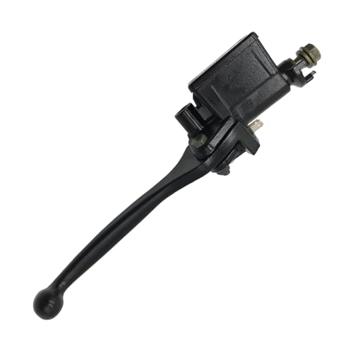 Image of 7 /8 inch 22mm Universal Motorcycle Brake Pump Handlebar Right Hand Brake Master Cylinder Lever Compatible with Dirt Pit Bike ATV Quad Moped Scooter Buggy Go Kart