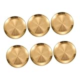 Assiettes plates en acier inoxydable : cette assiette est fabriquée en acier inoxydable de qualité alimentaire, offrant une grande résistance à la pression et ne se déformant pas facilement à l'usage. assiettes à dessert en acier inoxydable